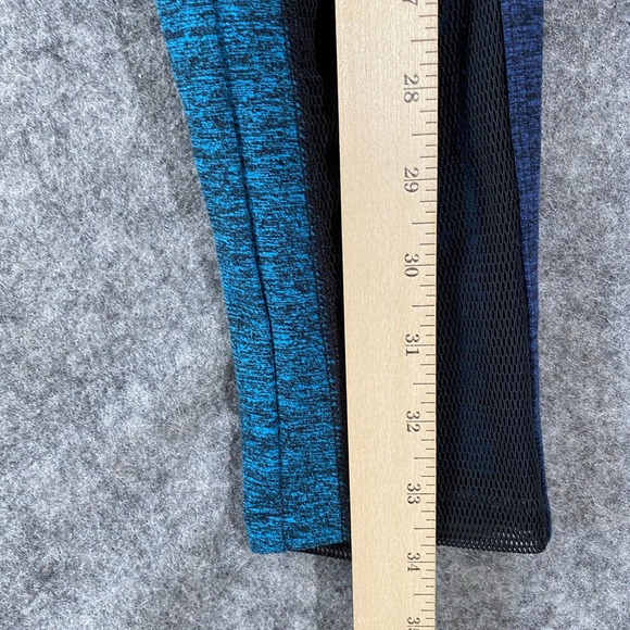 Free People Movement Leggings XS Blue Colorblocked Dylan High Rise Mesh - Picture 11 of 15